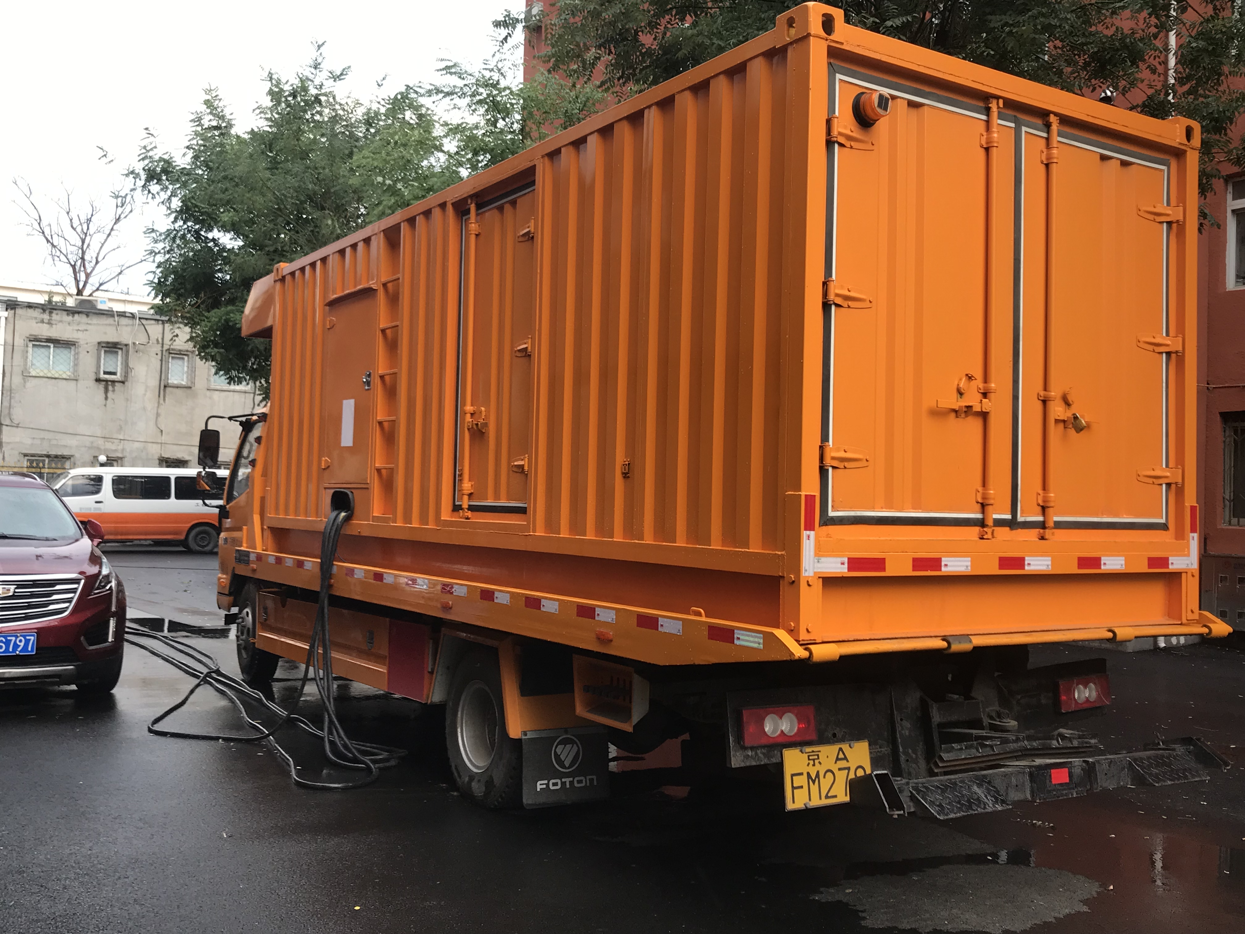 發(fā)電車(chē)出租