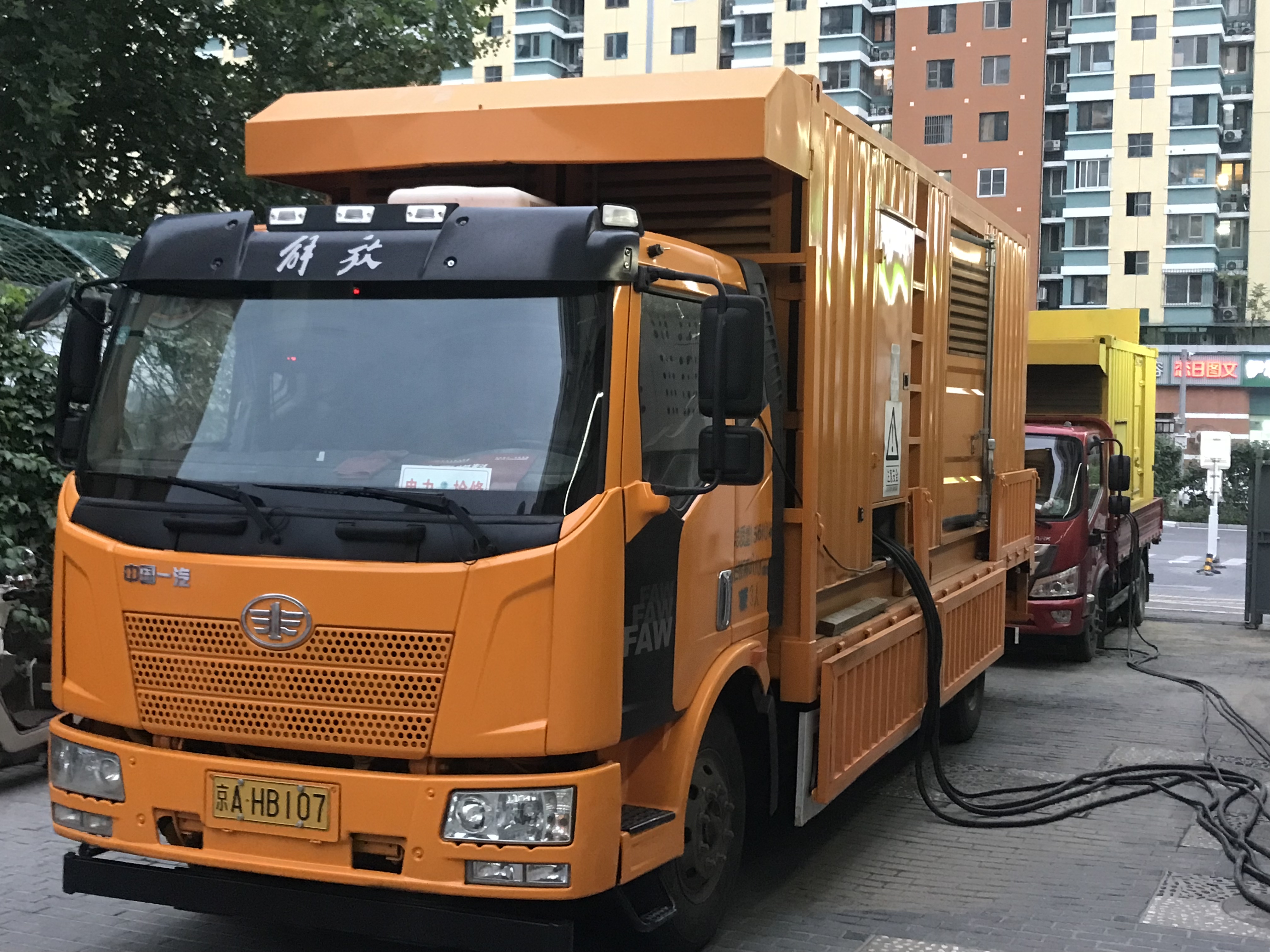 發(fā)電車(chē)出租